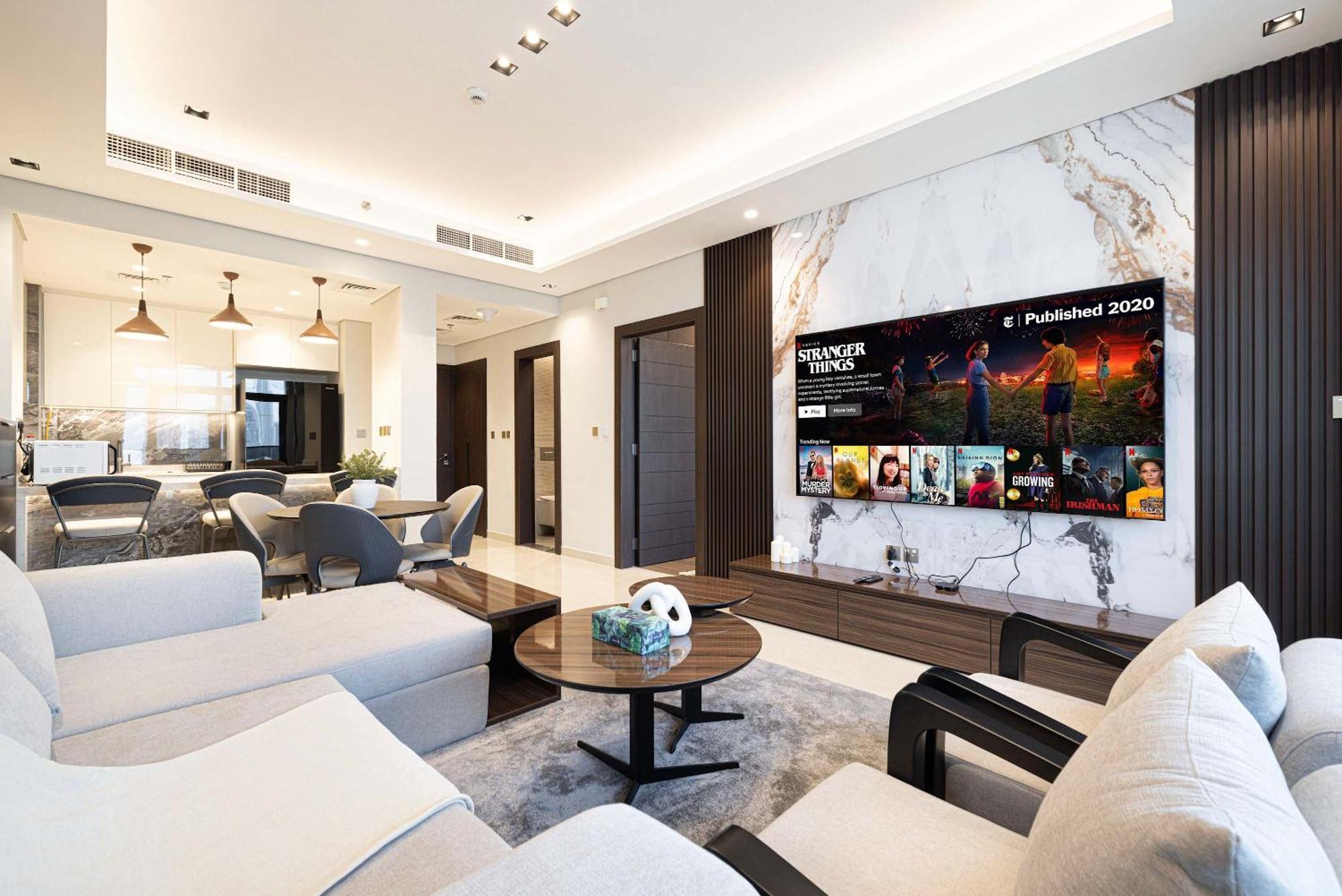 Modern 1-bedroom With Stunning Burj Khalifa And Views Dubai